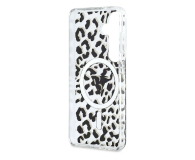 Guess Etui Leopard Print Triangle MagSafe do Galaxy S26 czarny - 1522705 - zdjęcie 3